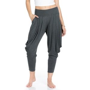 *2 Pack!* Dark Heather Harem Pants S-XL